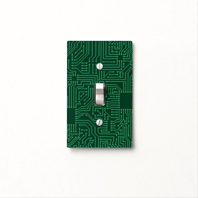 Computer circuit board light switch cover (In Situ)