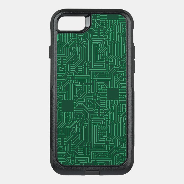 Computer circuit board otterbox iPhone case (Back)