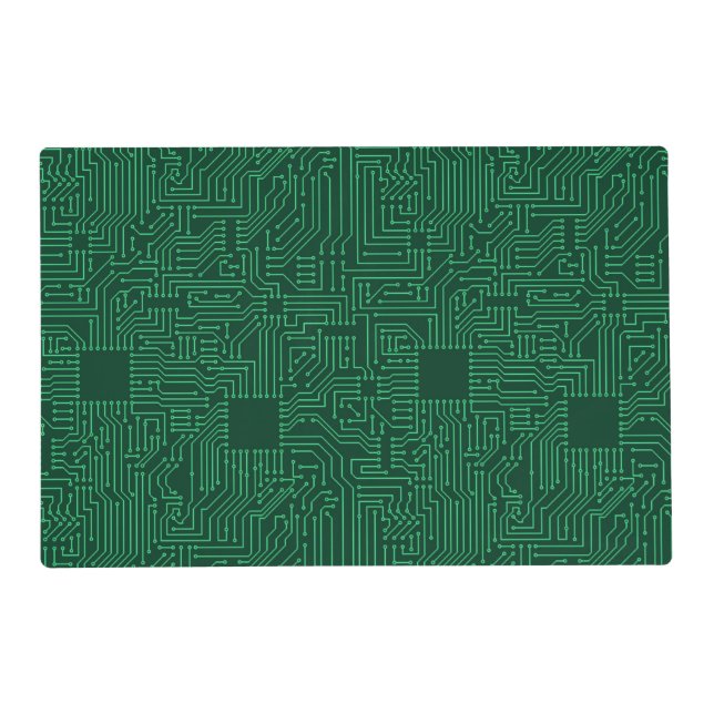 Computer circuit board placemat (Front)