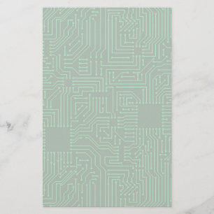 Computer circuit board stationery