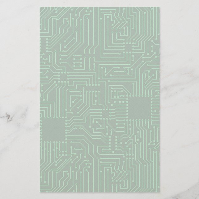 Computer circuit board stationery (Front)