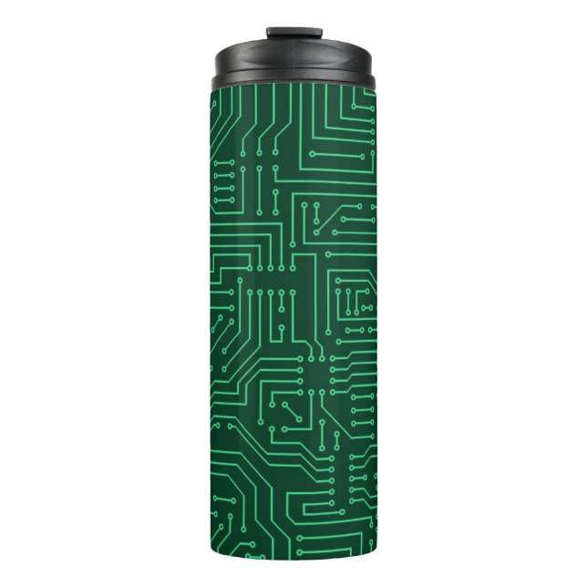 Computer circuit board thermal tumbler (Front)