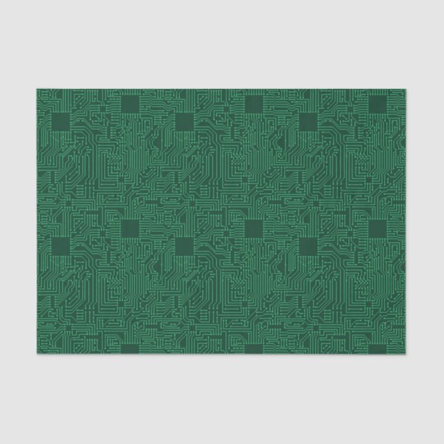 Computer circuit board tissue paper (Front)
