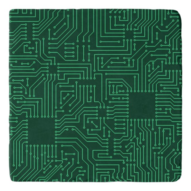 Computer circuit board trivet (Front)