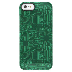 Computer circuit board permafrost iPhone SE/5/5s case