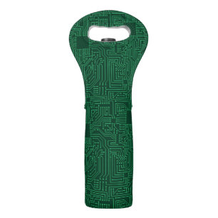 Computer circuit board wine bag