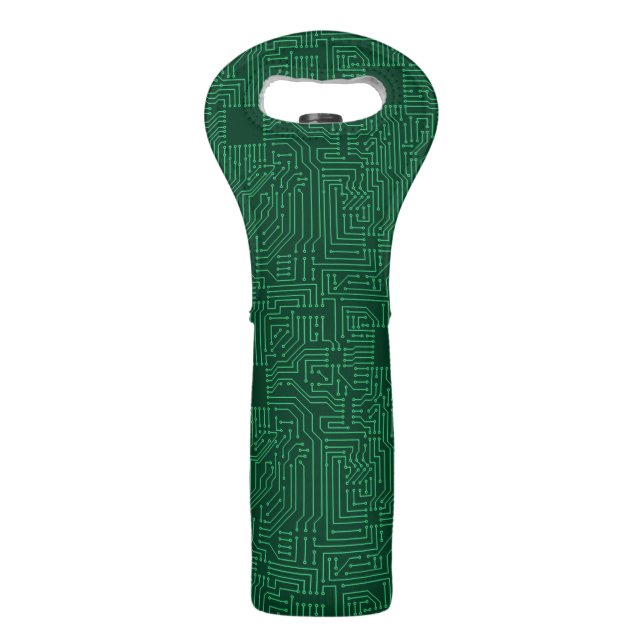 Computer circuit board wine bag (Front)