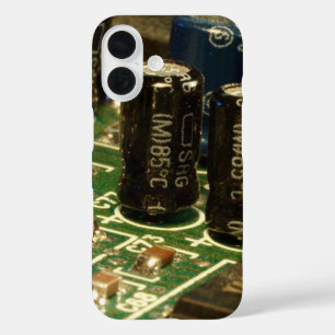 Computer Circuits for Technophiles iPhone 16 Case