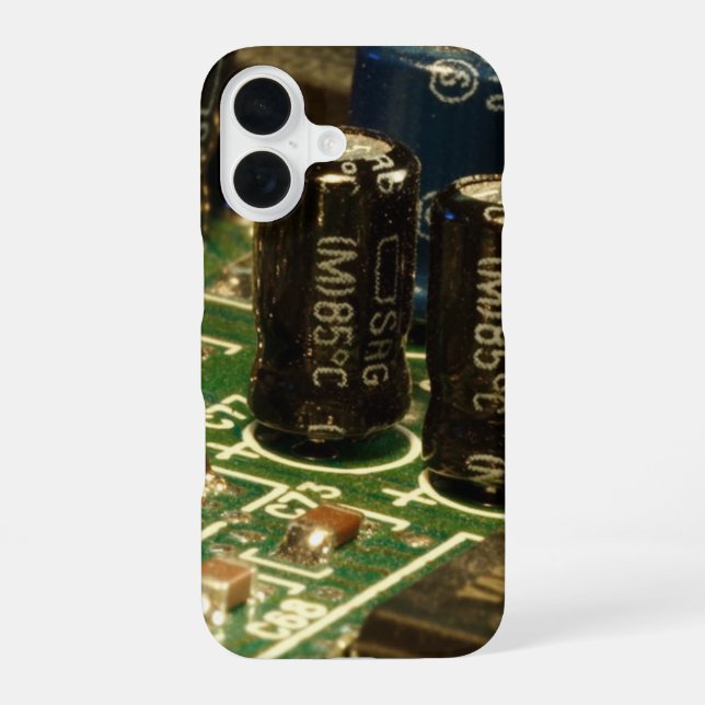 Computer Circuits for Technophiles Iphone Case (Back)