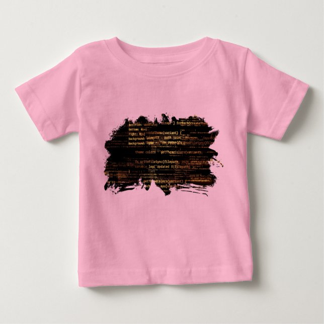 Computer code baby T-Shirt (Front)