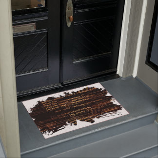Computer code doormat