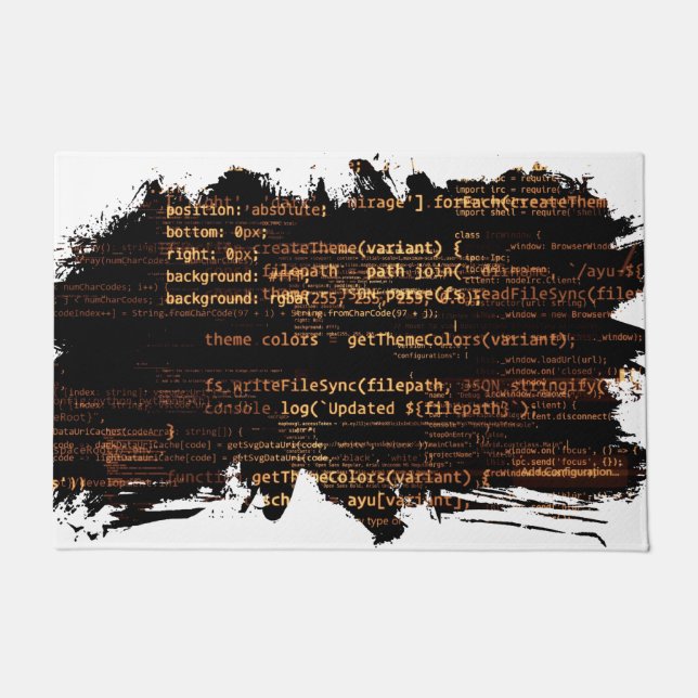 Computer code doormat (Front)