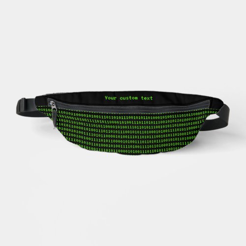 Computer Code for IT nerds geeks and coding pros Fanny Pack