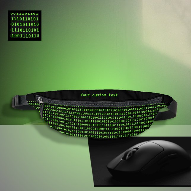 Computer Code for IT nerds, geeks and coding pros Fanny Pack (Creator Uploaded)