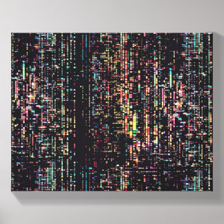 computer code written in smole canvas photo tile 