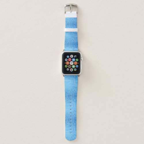 Computer Components Pattern Apple Watch Band