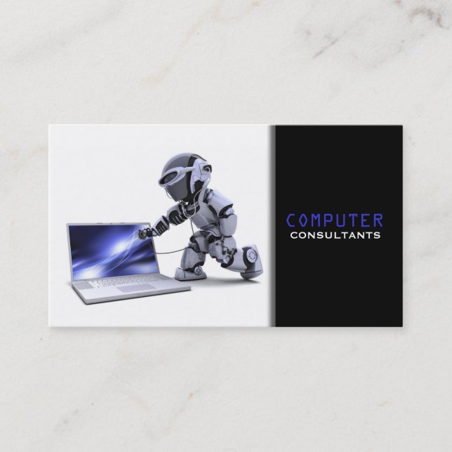 Computer Consultants Business Card (Front)