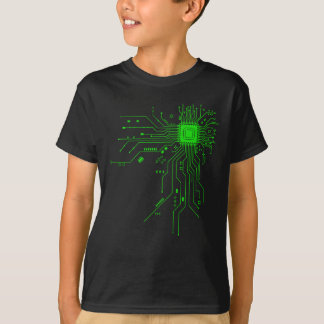 Computer CPU Chip PCB Circuit Design Tech Gift T-Shirt