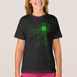Computer CPU Chip PCB Circuit Design Tech Gift T-Shirt