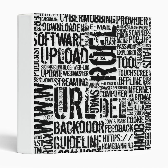 Computer Dictionary... 3 Ring Binder (Front/Spine)