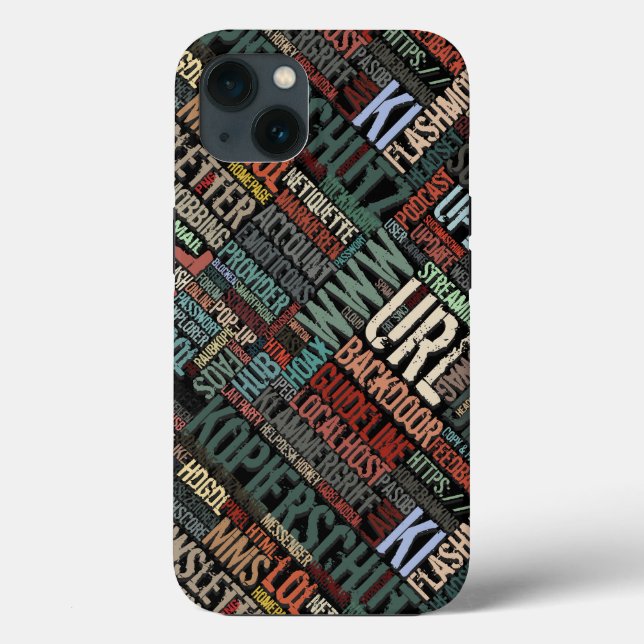 Computer Dictionary in Colors Case-Mate iPhone Case (Back)