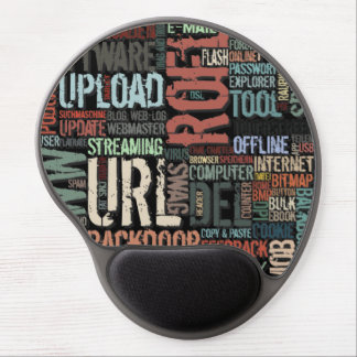 Computer Dictionary in Colors Gel Mouse Pad
