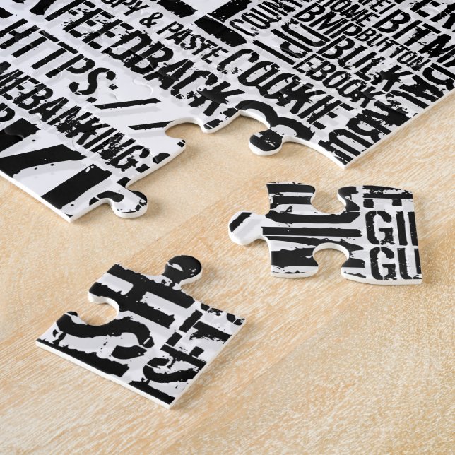 Computer Dictionary... Jigsaw Puzzle (Side)