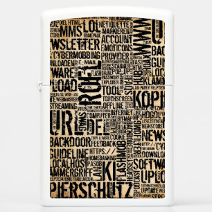 Computer Dictionary - vintage Zippo Lighter