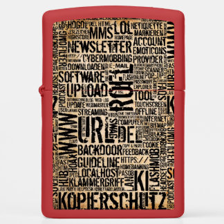 Computer Dictionary - vintage Zippo Lighter