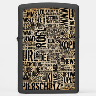 Computer Dictionary - vintage Zippo Lighter