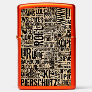 Computer Dictionary - vintage Zippo Lighter
