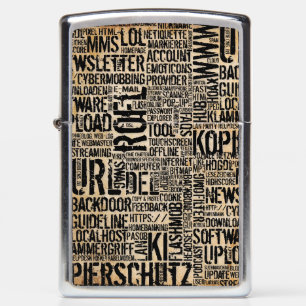 Computer Dictionary - vintage Zippo Lighter