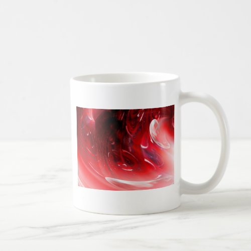 Computer Digital Abstract Coffee Mug