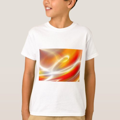 Computer Digital Abstract Painting T_Shirt