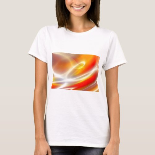 Computer Digital Abstract Painting T_Shirt