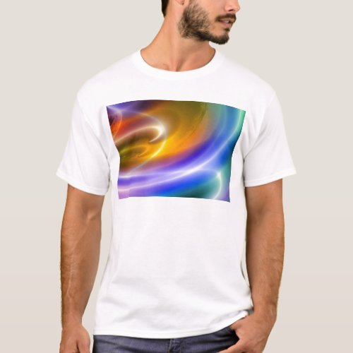 Computer Digital Abstract T_Shirt