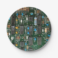 Computer Electronics Printed Circuit Board Image