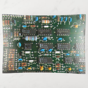 Computer Electronics Printed Circuit Board Image Trinket Tray