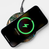 Computer Electronics Printed Circuit Board Image Wireless Charger (Phone)