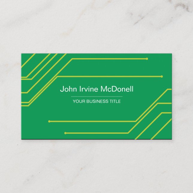 Computer Engineer Business Card (Front)