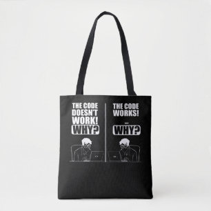 Computer Engineer Coding Fun Funny Programmer Tote Bag