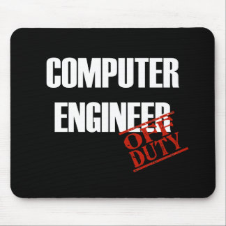COMPUTER ENGINEER DARK MOUSE PAD