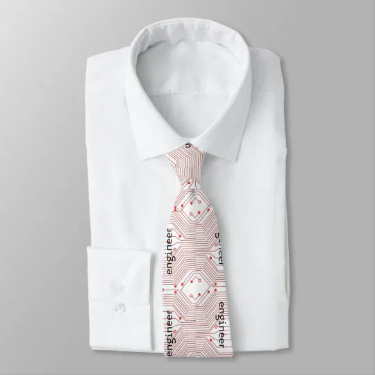 Computer Engineer Neck Tie Computer Engineer Neck Tie