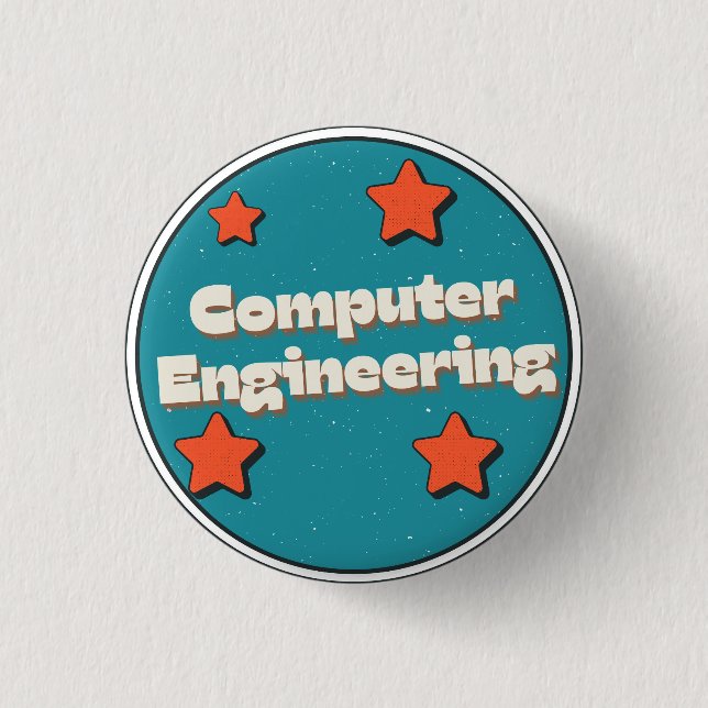 Computer Engineering Button (Front)