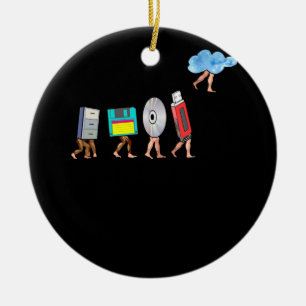 Computer Engineering Definition Geek Programmer Ceramic Ornament