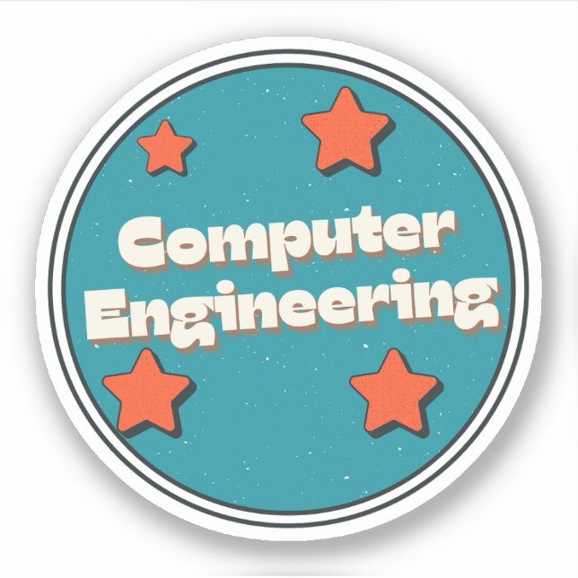 Computer Engineering Sticker (Front)