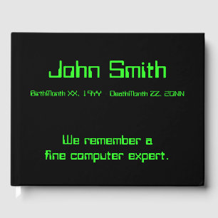 Computer Expert Memories Guestbook