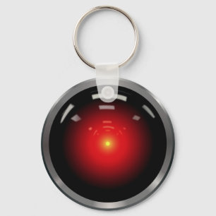 Computer Eye Artificial Intelligence Keychain