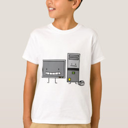 Computer Family IT Screen Mouse PC Tower T-Shirt