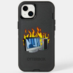Computer Fire Otterbox Case